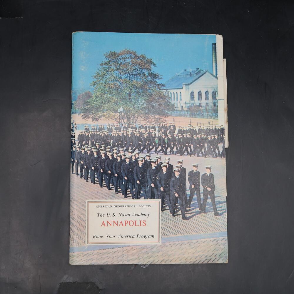 American Geographical Society Know Your America: Annapolis Vintage 1969 Military